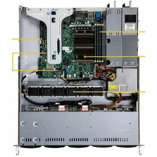 Supermicro SuperServer SYS-111R-M Server Barebone System - 1U Rack-mountable - Socket LGA-1700 - 1 x Processor Support - Intel C266 - SYS-111R-M