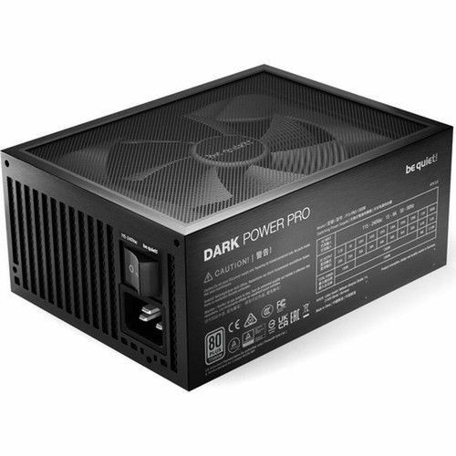 be quiet Dark Power Pro 13 1300W Power Supply - Black - Internal - 120 V AC 230 V AC Input - 33 V DC 5 V DC 12 V DC -12 V DC 5 BN500