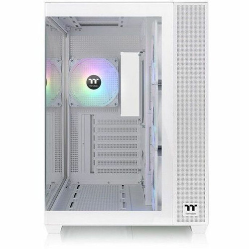 Thermaltake View 380 TG ARGB Snow Mid Tower Chassis - Mid-tower - Snow - SPCC Tempered Glass - Mini ITX Micro ATX ATX Motherboard - CA-1Z2-00M6WN-00