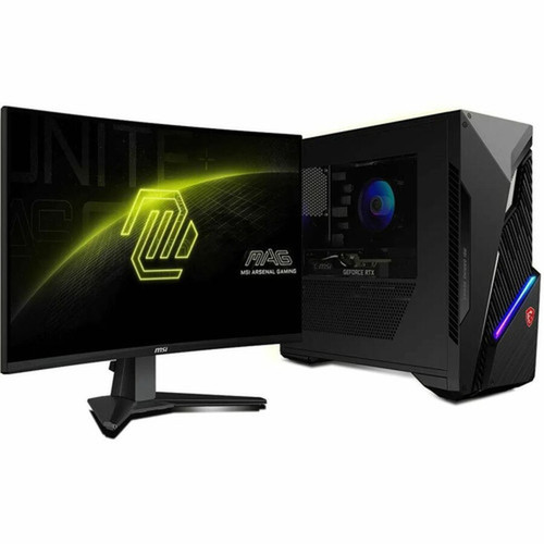 MSI MAG 32C6X 32 Class Full HD Curved Screen Gaming LED Monitor - 169 - Black - 315 Viewable - Vertical Alignment VA - LED - x - MAG32C6X