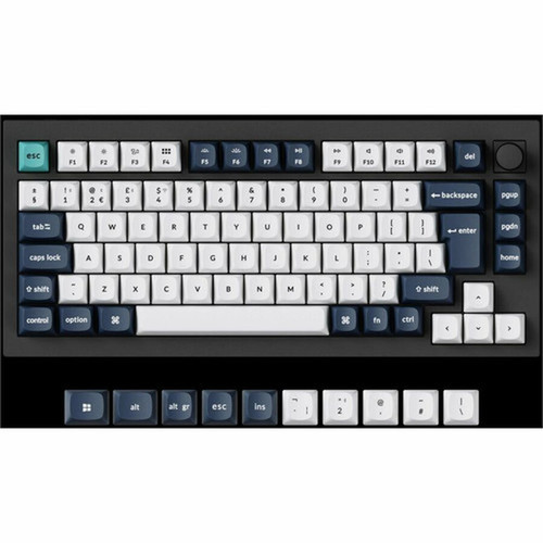 Keychron Q1 Max QMKVIA Wireless Custom Mechanical Keyboard - WiredWireless Connectivity - BluetoothRF - 51 - 240 GHz - USB Type A Q1M-M3