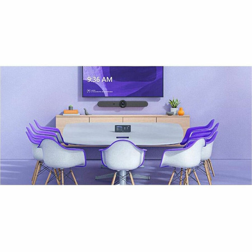 Logitech Rally Bar Room Kit No-Radio - For Video Conferencing - MediumLarge Room Size Supported - 3840 x 2160 Video Live - 4K - 991-000536