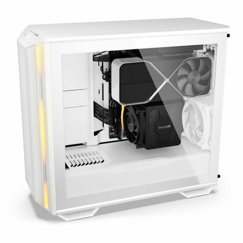be quiet Dark Base 701 White - Midi Tower - White - Mesh Tempered Glass Steel ABS Plastic - EATX ATX Micro ATX Mini ITX - 8 x - BGW59