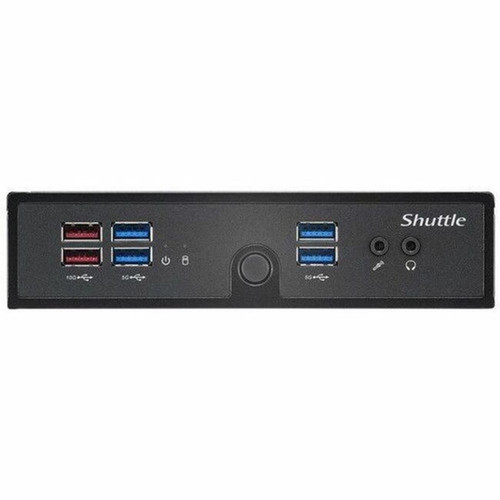 Shuttle XPC slim Barebone System - Slim PC - 1 x Processor Support - 1 Celeron 12th Gen 7305 110 GHz Penta-core 5 Core - Intel Chip DS50U