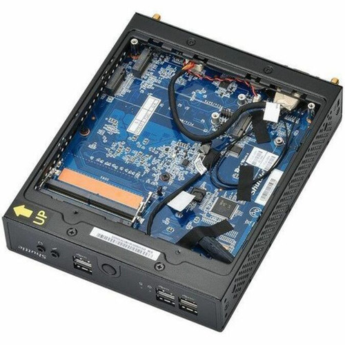 Shuttle XPC slim Barebone System - Slim PC - 1 x Processor Support - 1 Celeron 12th Gen 7305 110 GHz Penta-core 5 Core - Intel Chip DS50U