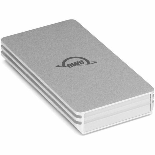 OWC Envoy 1 TB Portable Solid State Drive - M2 2242 External - PCI Express NVMe PCI Express NVMe 40 - Silver - Gaming Console Mac OWCENVS01