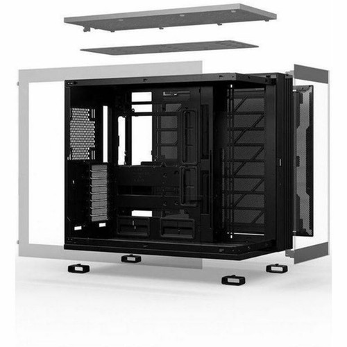 be quiet Light Base 900 DX Black - Black - Glass Steel Acrylonitrile Butadiene Styrene ABS - EATX XL-ATX ATX Micro ATX Mini - BGW69