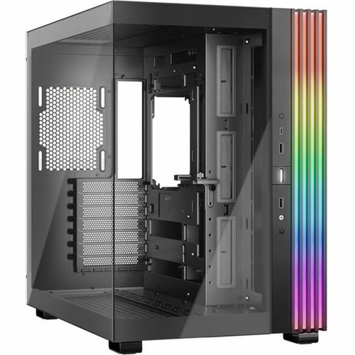 be quiet Light Base 600 DX Black - Black - Steel Glass Acrylonitrile Butadiene Styrene ABS - ATX Micro ATX Mini ATX Motherboard BGW65