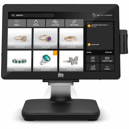 Elo EloPOS POS Terminal - Celeron G4900T - 8 GB DDR4 SDRAM - 128 GB SSD M2SATA E547381