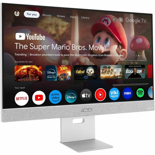 Asus ZenScreen MS27UC 27 Class 4K UHD Smart LED Monitor - 169 - Silver - 27 Viewable - In-plane Switching IPS Technology - LED - MS27UC