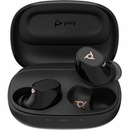 Poly Voyager Free 20 Black Earbuds Basic Charge Case - Stereo - True Wireless - Bluetooth - 984 ft 30 m - 16 Ohm - Earbud - - - - A28PTAAABL