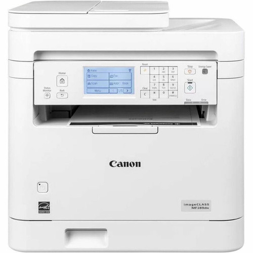 Canon imageCLASS MF289dw Wired  Wireless Laser Multifunction Printer - Monochrome - White - CopierFaxPrinterScanner - 35 ppm Mono 6354C005