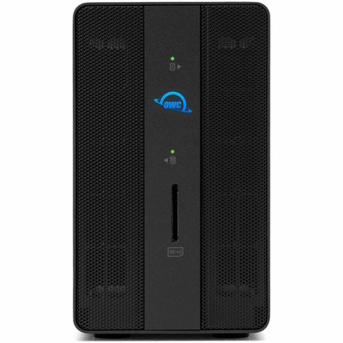 OWC Gemini Ultra X2 Drive Enclosure U2 - Thunderbolt 3 Host Interface Desktop - Black - Hot Swappable Bays - 2 x HDD Supported - 2 x OWCTB3GMA2X04