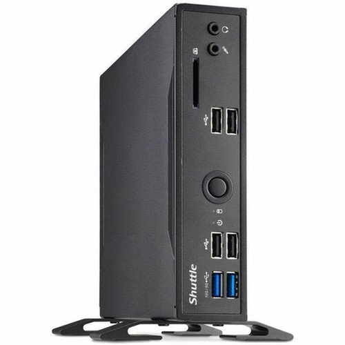Shuttle XPC slim DS20UV2 Barebone System - Slim PC - Socket BGA-1528 - 1 x Processor Support - Celeron 5205U 190 GHz Dual-core 2 - - DS20UV2