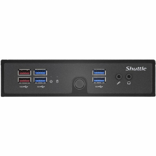 Shuttle XPC slim DS50U7 Barebone System - Slim PC - 1 x Processor Support - 1 Core i7 13th Gen i7-1355U 170 GHz Dual-core 2 Core - DS50U7