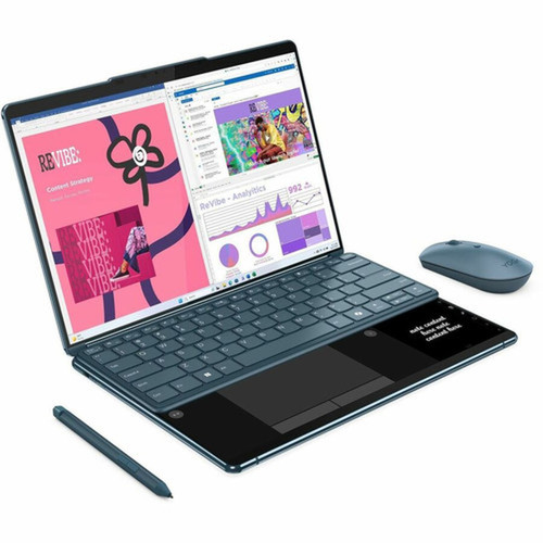 Lenovo Yoga Book 9 13IMU9 83FF0003CF 133 Touchscreen Convertible 2 in 1 Notebook - 28K - Intel Core Ultra 7 155U - Intel Evo - 16 - 83FF0003CF