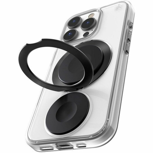 STM Goods Roll Case for iPhone 16 Series - For Apple iPhone 16 Pro Smartphone - ClearBlack - Drop Resistant Impact Absorbing Impact STM-322-451FF-01