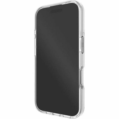 STM Goods Roll Case for iPhone 16 Series - For Apple iPhone 16 Pro Smartphone - Clear Silver - Drop Resistant Impact Absorbing - - STM-322-451FF-02