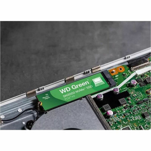 WD Green SN3000 WDS200T4G0E-00CPS0 2 TB Solid State Drive - M2 2280 Internal - PCI Express NVMe PCI Express NVMe 40 x4 - Desktop - WDS200T4G0E-00CPS0