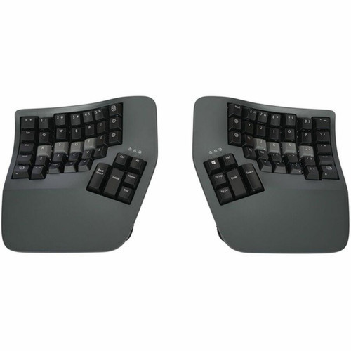 Kinesis Advantage360 Pro Bluetooth Keyboard- Gateron Brown - WiredWireless Connectivity - Bluetooth - 30 ft 9144 mm - USB Interface KB360-PRO-GBR