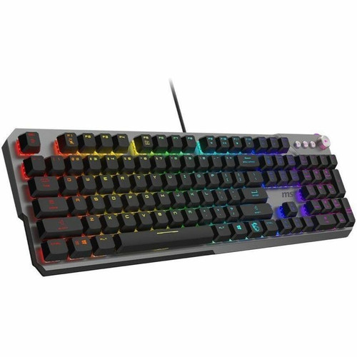 MSI STRIKE 600 SILENT Mechanical Gaming Keyboard Cable USB 2.0 RGB 104 Key English US Connectivity Interface LED S STRIKE600
