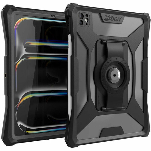 The Joy Factory aXtion Slim MH Rugged Carrying Case for 11" Apple iPad Pro 11 Tablet - Clear - Water Proof, Drop Resistant, Water Dust (CWA4152MH)
