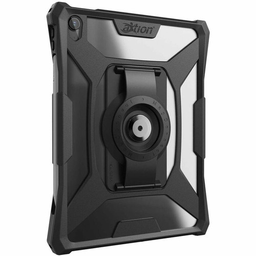 The Joy Factory aXtion Slim MH Rugged Carrying Case for 11" (279.40 mm) Apple iPad Air 11 (2024) Tablet - Clear Black - Water Proof, - (Fleet Network)