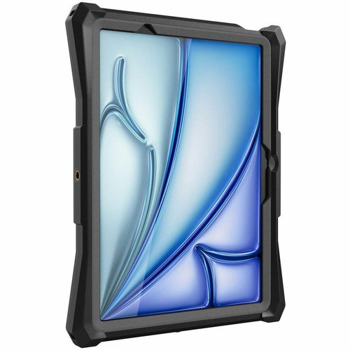 The Joy Factory aXtion Slim MH Rugged Carrying Case for 11" (279.40 mm) Apple iPad Air 11 (2024) Tablet - Clear Black - Water Proof, - (CWA5152MH)