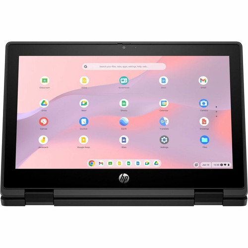 HP B61BLUT#ABA Fortis Flip G1m 11. 6" Touchscreen Convertible Chromebook - Octa-core ARM - 8GB RAM - 64GB eMMC - ChromeOS - Jet Black