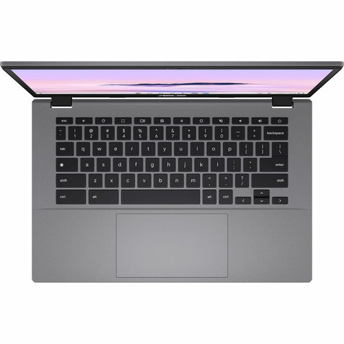 Asus 90NX06J2-M00CF0 Chromebook Plus CX34 CX3402CBA-DS32-CA 14" Laptop - Intel Core i3-1215U - 8GB RAM - 128GB UFS - ChromeOS - Rocky Gray