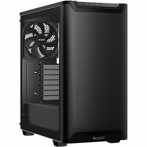 be quiet! Pure Base 501 Airflow Window Black - Midi Tower - Black - Steel, Acrylonitrile Butadiene Styrene (ABS), Tempered Glass, - 2 (Fleet Network)