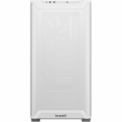 be quiet! Pure Base 501 Airflow White - Midi Tower - White - Steel, Acrylonitrile Butadiene Styrene (ABS) - 2 x 140mm Fan(s) Installed (Fleet Network)