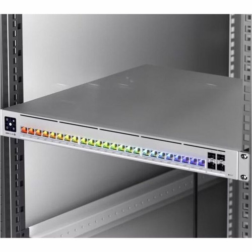 Ubiquiti USW-PRO-HD-24-POE Pro HD Layer 3 Switch - 24 Ports with 600W PoE++ Budget - 2.5GbE & 10GbE - 4 SFP+ Slots - Rack-Mountable