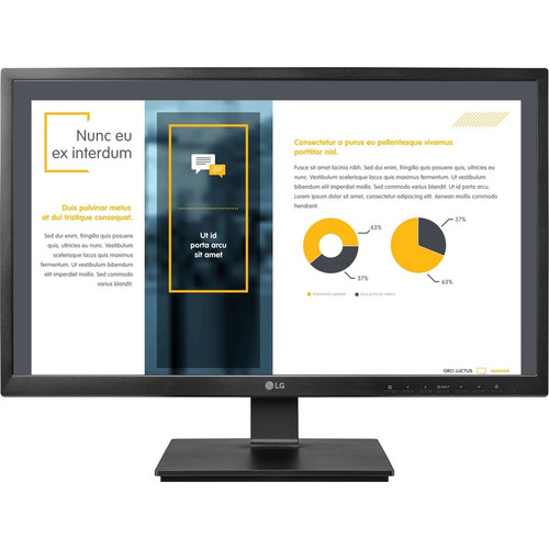 LG 24CK550W All-in-One Thin Client G-Series - DDR4 SDRAM - Gigabit Ethernet - 23.8" (604.52 mm) Active Matrix TFT LCD - HDMI - - 6 USB (Fleet Network)