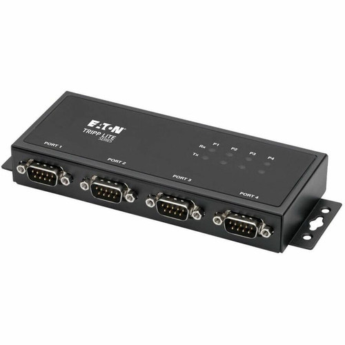 Tripp Lite by Eaton U208-004-IND RS422/485 USB to Serial FTDI Adapter - External - USB Type B - PC, Mac, Linux - 4 x Number of Serial (Fleet Network)