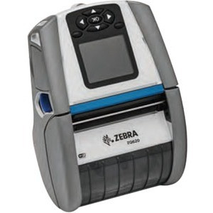 Zebra ZQ620-HC Mobile Direct Thermal Printer - Monochrome - Portable - Receipt Print - Bluetooth - Wireless LAN - Battery Included - x (Fleet Network)