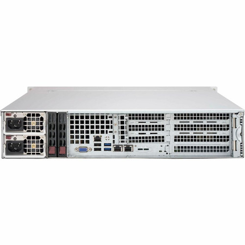 Supermicro SuperChassis 826BE1C4-R1K23WB - Rack-mountable - Black - 2U - 1.20 kW - WIO Motherboard Supported - 5 x Fan(s) Supported - (CSE-826BE1C4-R1K23WB)