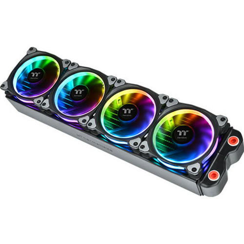 Thermaltake Riing Plus 12 LED RGB Radiator Fan TT Premium Edition (5 Fan Pack) - 4.72" (120 mm) Maximum Fan Diameter - 48.34 CFM - rpm (CL-F054-PL12SW-A)