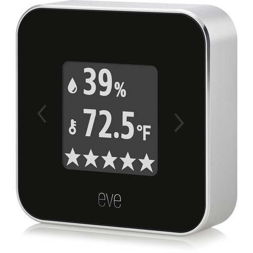 Eve Room Indoor Air Quality Monitor For VOC Temperature And Humidity Tracking Display Bridge Low No 10027821