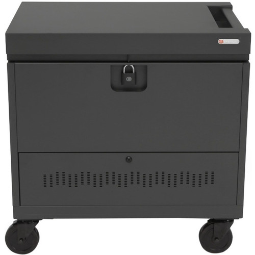 Bretford CUBE Toploader - 34" Width x 23" Depth x 33" Height - Sky Steel Frame - For 40 Devices (Fleet Network)