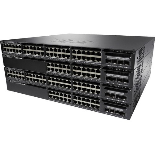 Cisco Catalyst 3650-24PDM-S Switch - 24 Ports - Manageable - Gigabit Ethernet, 10 Gigabit Ethernet - 10/100/1000Base-TX, 10GBase-X - - (Fleet Network)