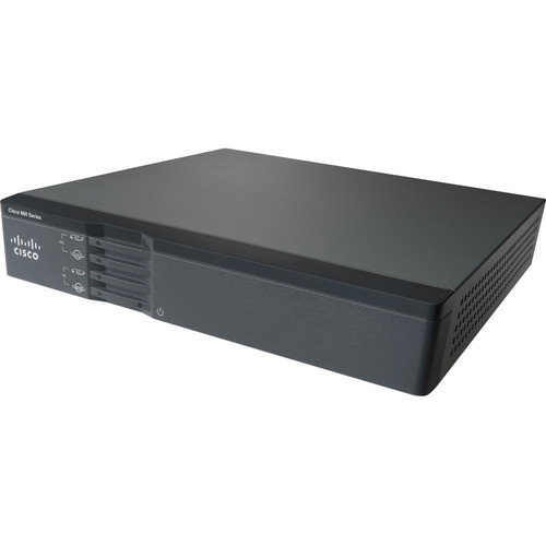 Cisco C867VAE-K9-RF 867VAE ADSL2+/VDSL2 Modem/Wireless Router - Refurbished - 5-Port Fast Ethernet - VPN - Desktop/Rack-Mountable