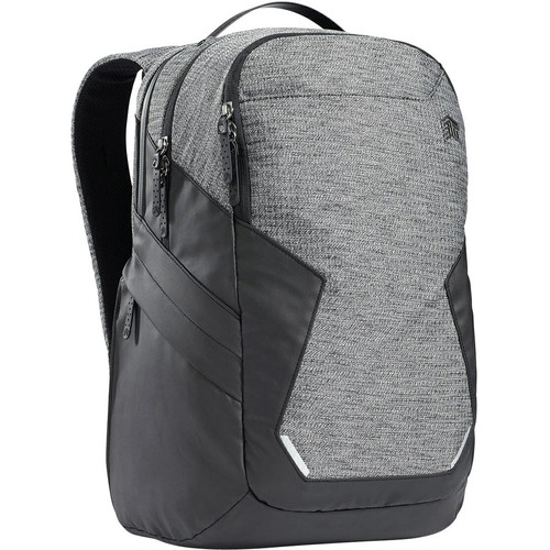 STM Goods Myth Carrying Case (Backpack) for 15" (381 mm) to 16" (406.40 mm) Apple MacBook Pro - Granite Black - Impact Resistant, Bump (Fleet Network)