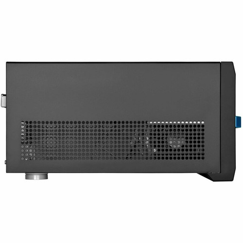 SilverStone Sugo Computer Case - Mini-tower - Black, Blue - Micro ATX, Mini ITX, Mini DTX Motherboard Supported - 1 x External 5.25" - (Fleet Network)