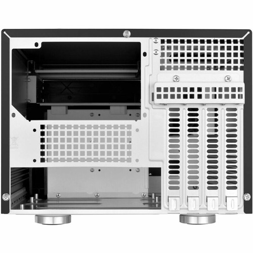 SilverStone Sugo Mini-tower Computer Case Black Blue Micro ATX ITX DTX 1 External 5.25 Bay Motherboard Supported SST-SG12B-V2