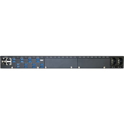 Perle IOLAN SCG18 U-M Console Server With Gigabit Network Twisted Pair And Optical Fiber 19 Port Configuration Expansion RJ-45 Total 04033184
