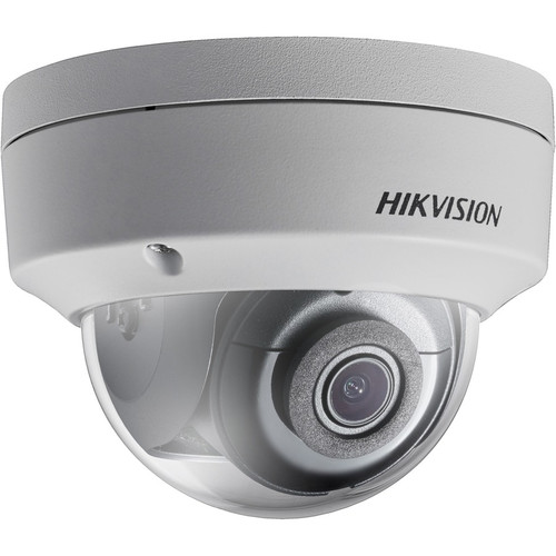 Hikvision EasyIP 2.0plus DS-2CD2123G0-I 2 Megapixel Outdoor Full HD Network Camera - Color - Dome - White - 98.43 ft (30 m) Infrared - (Fleet Network)