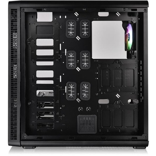 Thermaltake View 37 ARGB Edition Mid-Tower Chassis Black SPCC 7 Bay Mini ITX Micro ATX EATX Motherboard X CA-1J7-00M1WN-04