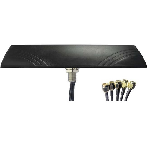B+B SmartWorx 5-in-1 Low-Profile MiMo Antenna - 690 MHz to 960 MHz, 1710 MHz to 2170 MHz, 2500 MHz to 2700 MHz, 2.4 GHz to 2.5 GHz, to (Fleet Network)