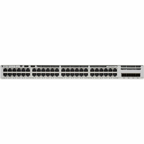 Cisco Catalyst 9200 C9200L-48T-4G Layer 3 Switch - 48 Ports - Manageable - Gigabit Ethernet - 10/100/1000Base-T, 1000Base-X - 3 Layer (Fleet Network)